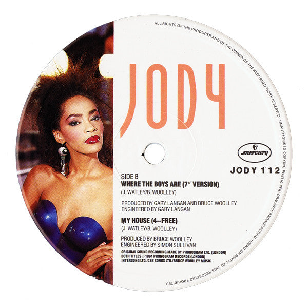 Jody Watley - Where The Boys Are