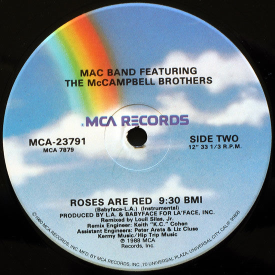 Mac Band Featuring The McCampbell Brothers - Roses Are Red