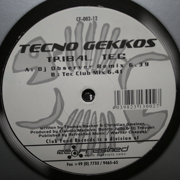 Tecno Gekkos - Tribal Tec
