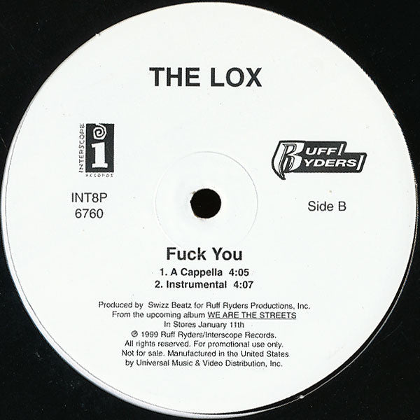 The Lox - Fuck You