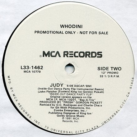 Whodini - Judy