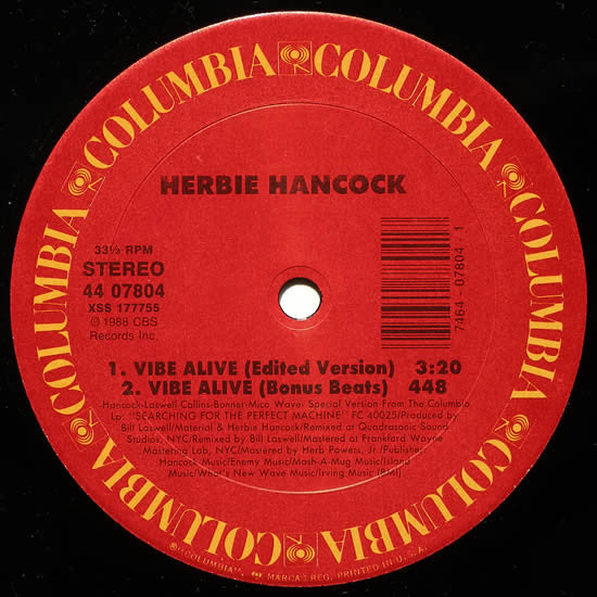 Herbie Hancock - Vibe Alive