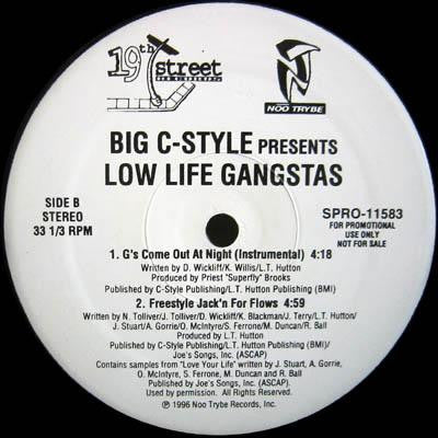 Big C-Style - G's Come Out At Night