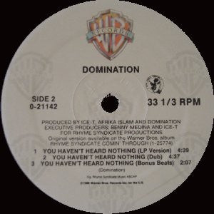 Toddy Tee - I Need A Rolex / You Haven't Heard Nothing