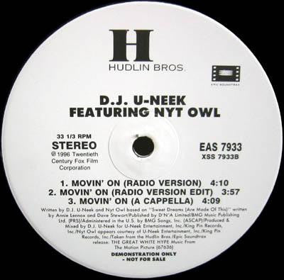 DJ U-Neek - Movin' On