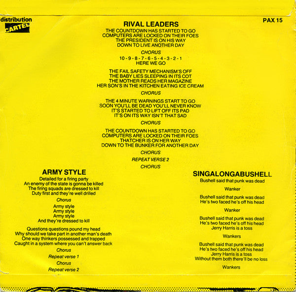 Exploited, The - Rival Leaders EP