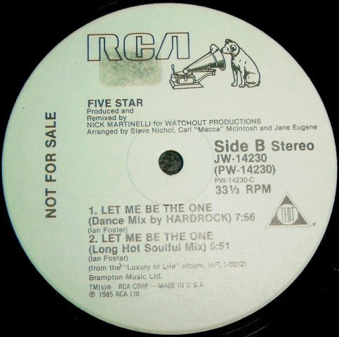 Five Star - Let Me Be The One