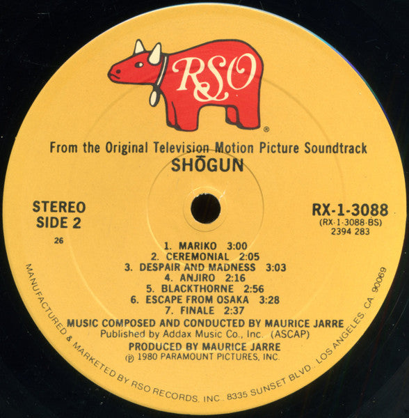 Maurice Jarre - Shōgun (The Original Television Motion Picture Soundtrack)