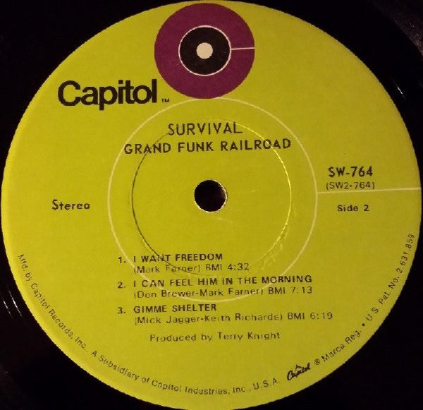 Grand Funk Railroad - Survival