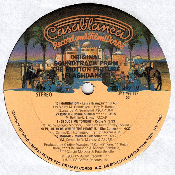 Various - Flashdance (Original Soundtrack From The Motion Picture)