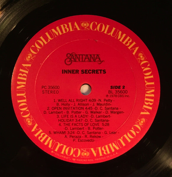 Santana - Inner Secrets