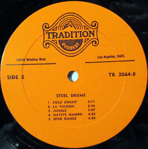 Native Steel Drum Band, The - Steel Drums (A Live Recording)