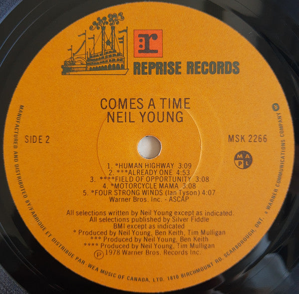 Neil Young - Comes A Time