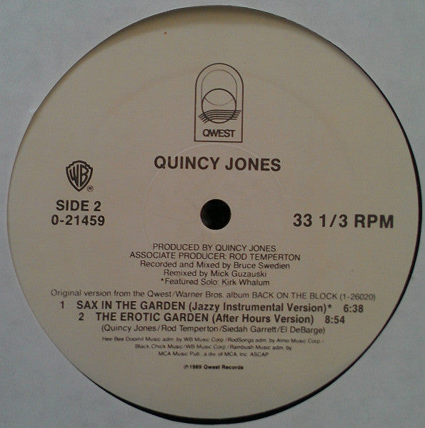 Quincy Jones - The Secret Garden (Sweet Seduction Suite)