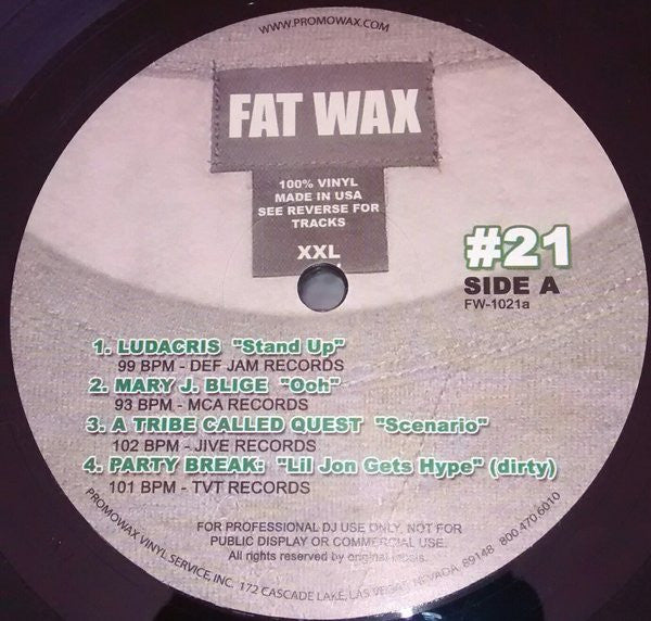 Various - Fat Wax #21