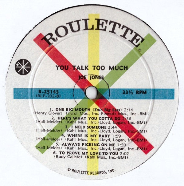 Joe Jones - You Talk Too Much