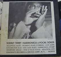 Sonny Terry - Harmonica & Vocal Solos