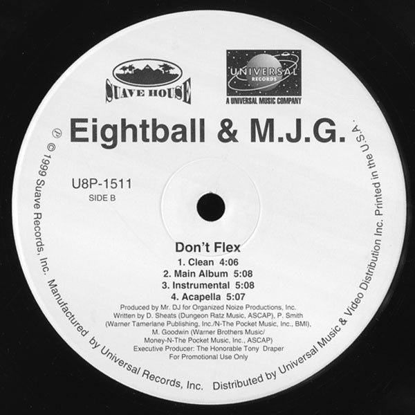Eightball & M.J.G. - We Started This / Don't Flex