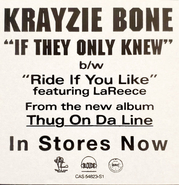 Krayzie Bone - If They Only Knew