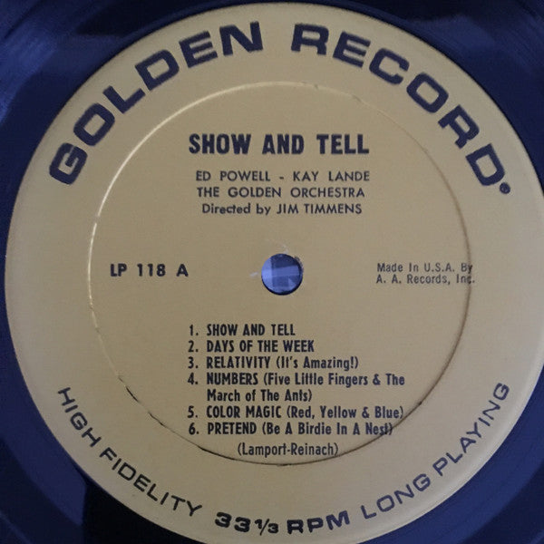 Edgar Powell, Kay Lande, Golden Orchestra, The - Show And Tell