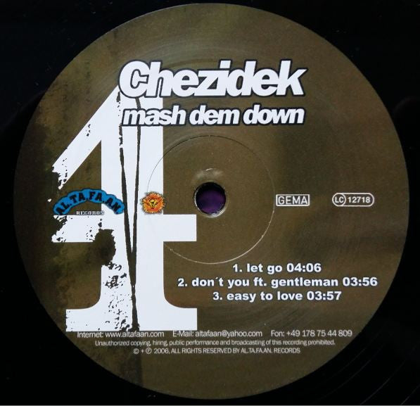 Chezidek - Mash Dem Down