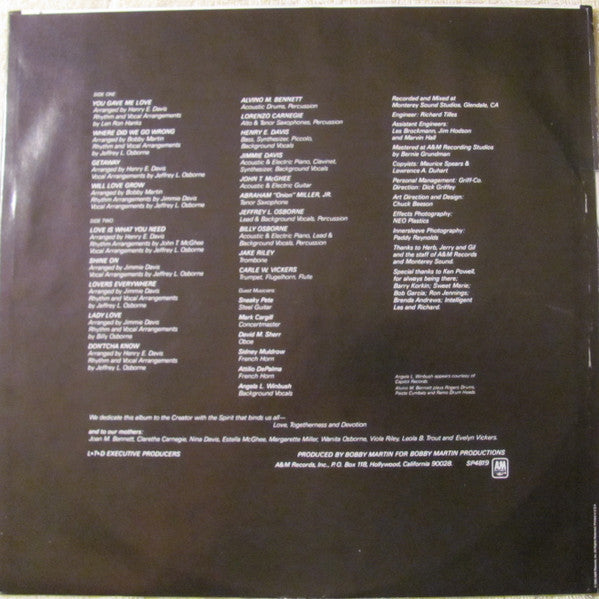 L.T.D. - Shine On