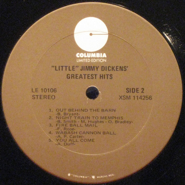 Little Jimmy Dickens - Greatest Hits