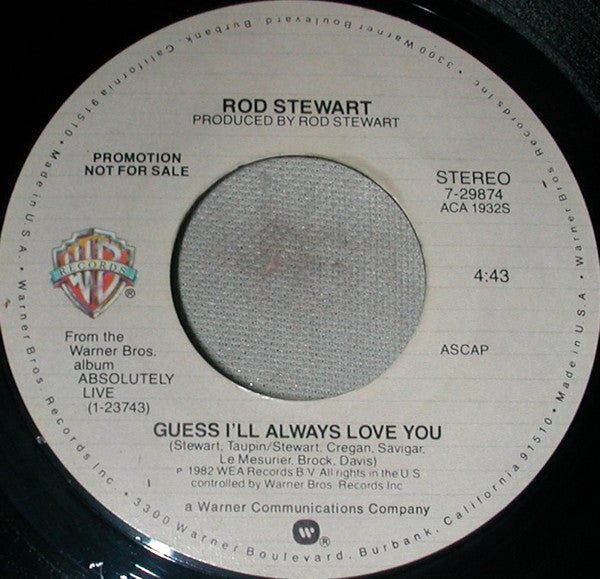 Rod Stewart - Guess I'll Always Love You