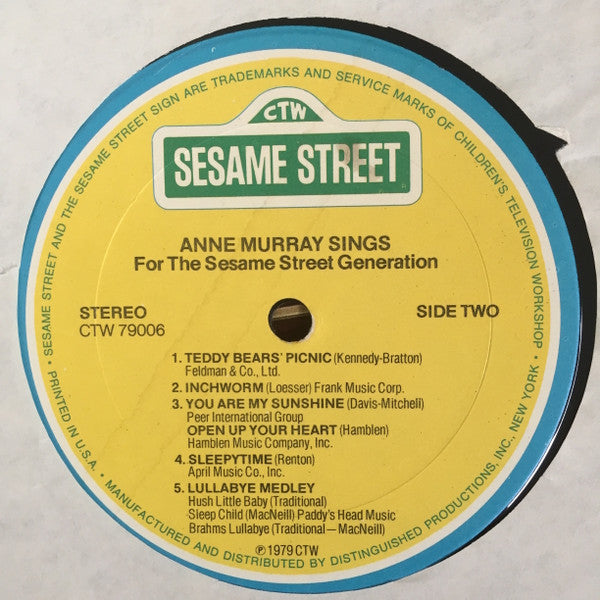Anne Murray Sings For The Sesame Street Generation