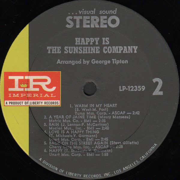 Sunshine Company, The - Happy Is
