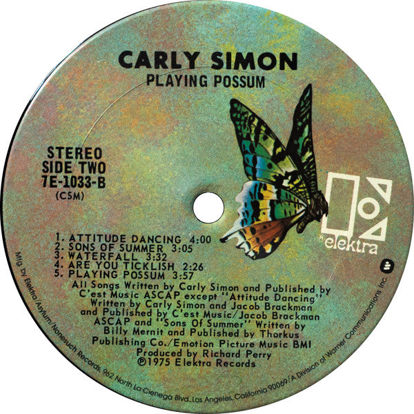 Carly Simon - Playing Possum