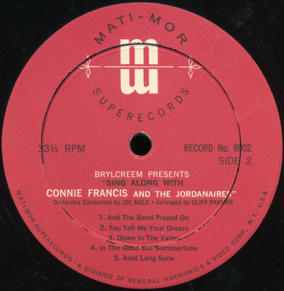 Connie Francis - Sing Along With Connie Francis