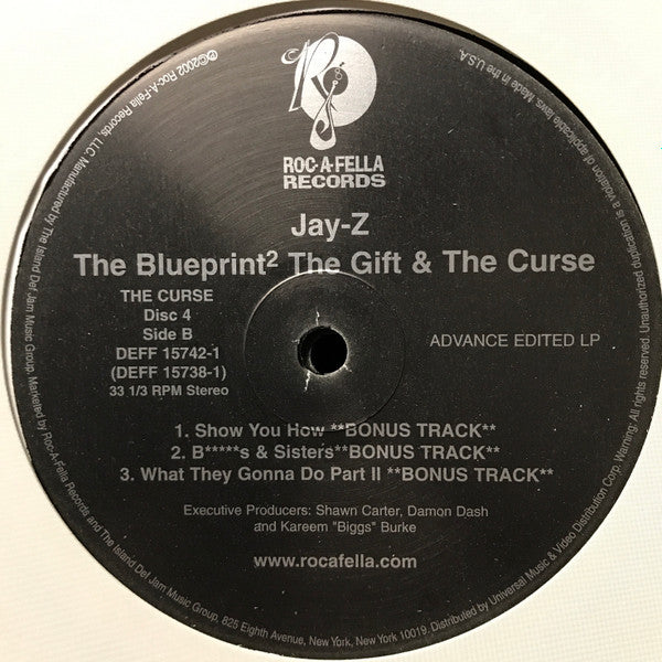 Jay-Z - The Blueprint² The Gift & The Curse