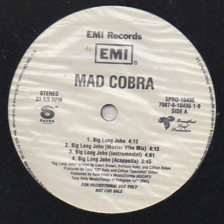 Mad Cobra - Big Long John
