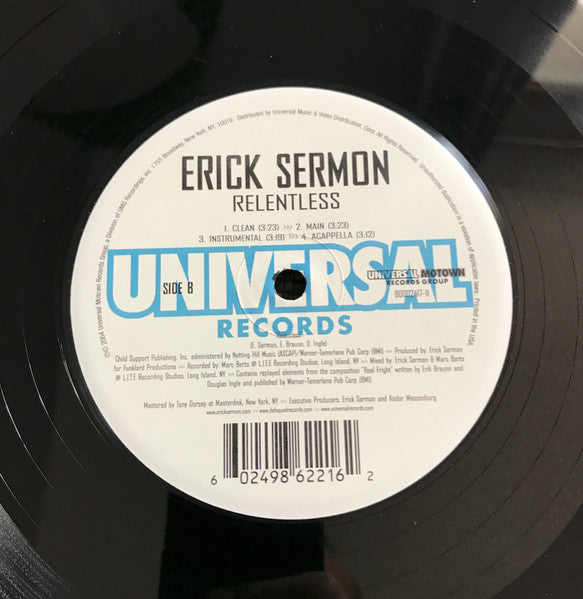 Erick Sermon - Feel It / Relentless