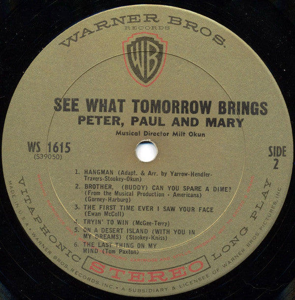 Peter, Paul & Mary - See What Tomorrow Brings