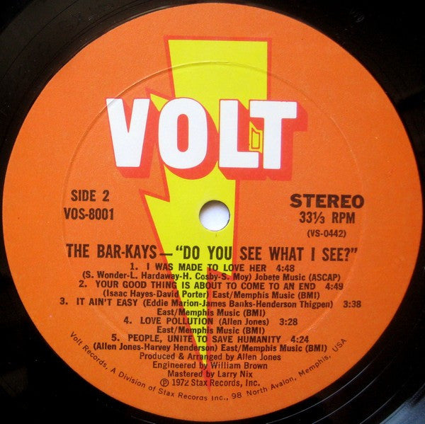 Bar-Kays - Do You See What I See?