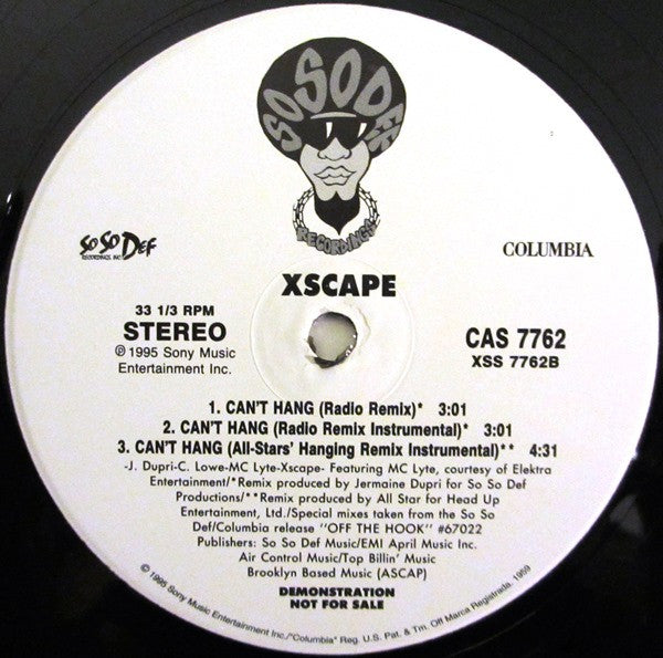 Xscape - Can't Hang