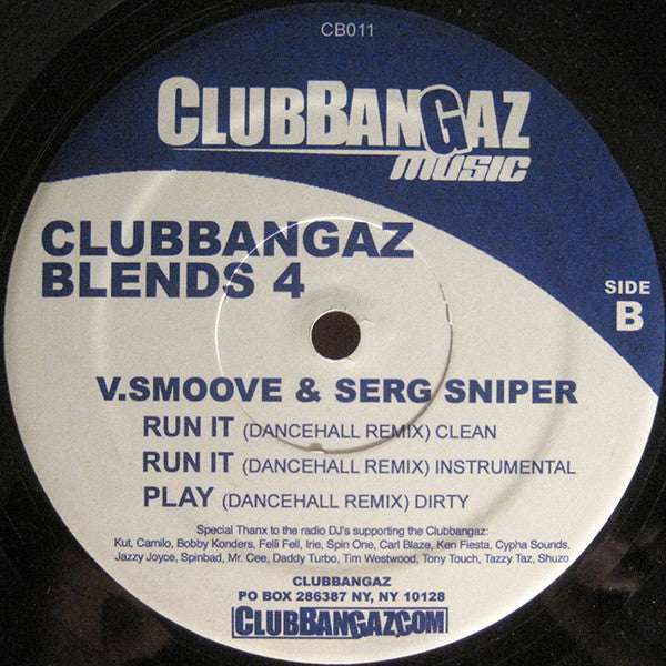 V. Smoove - Clubbangaz Blends 4