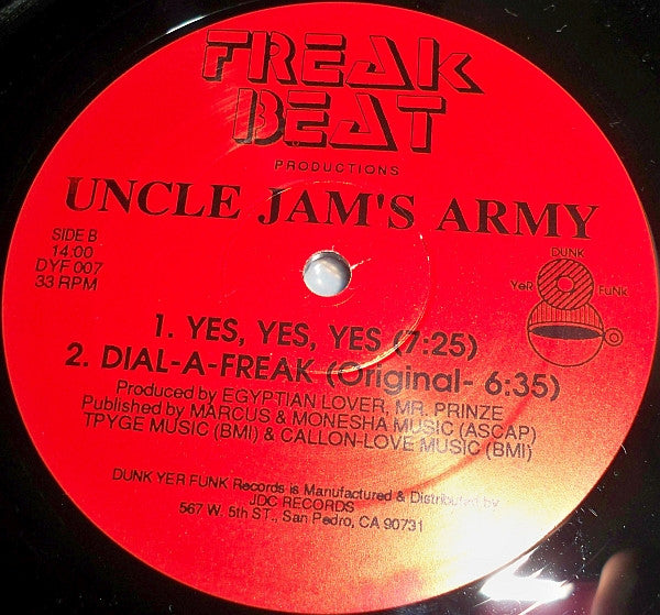 Uncle Jamm's Army - Dial-A-Freak (10 Minute Remix)