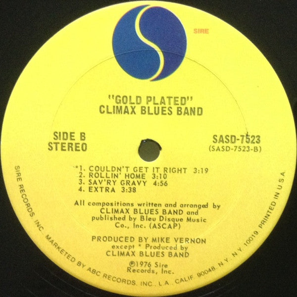 Climax Blues Band - Gold Plated