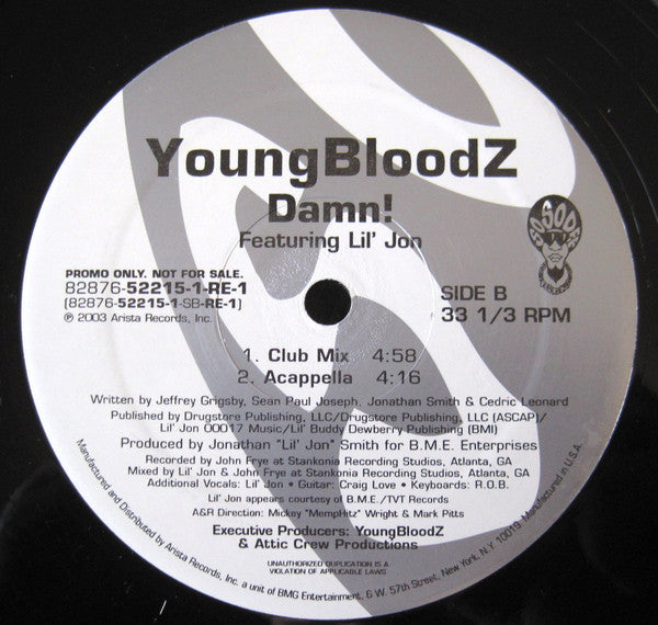 YoungBloodZ - Damn!