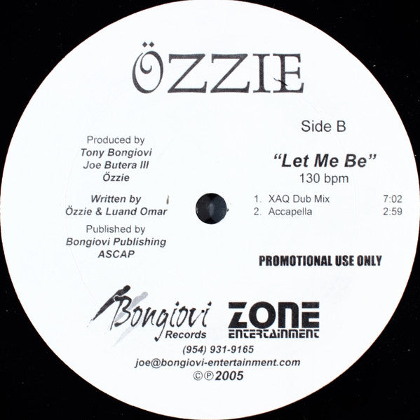 Ozzie (3) - Let Me Be