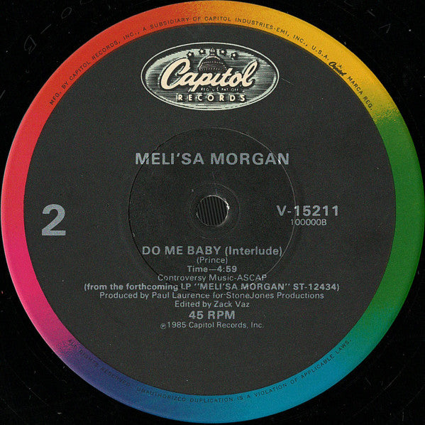 Meli'sa Morgan - Do Me Baby