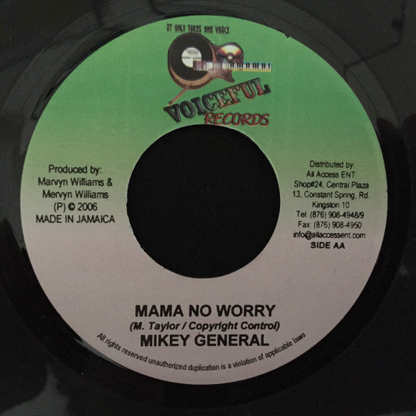 Anthony B - Drop It / Mama No Worry
