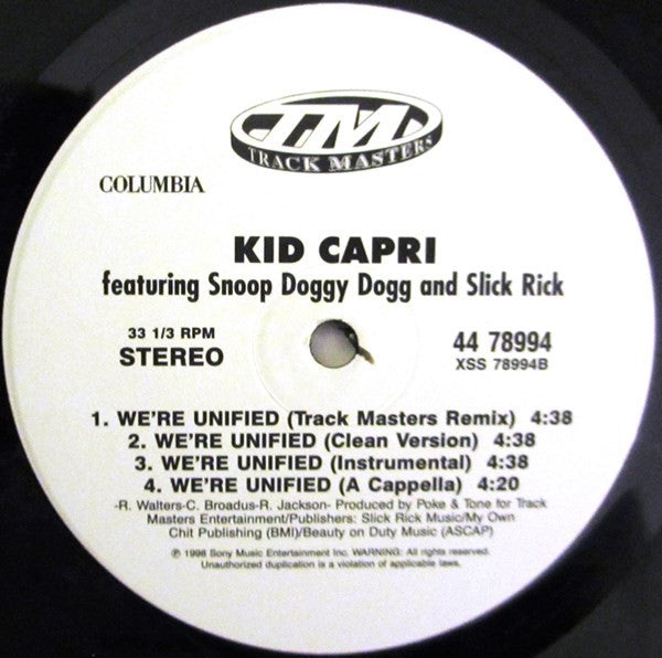 Kid Capri - Unify