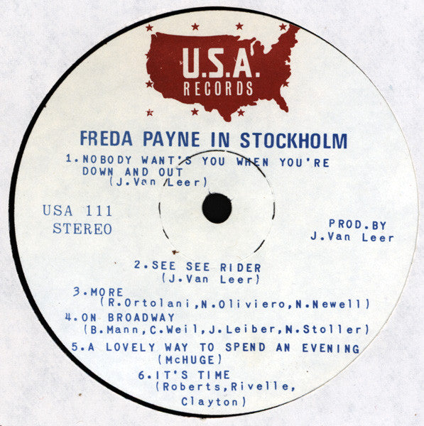 Freda Payne In Stockholm