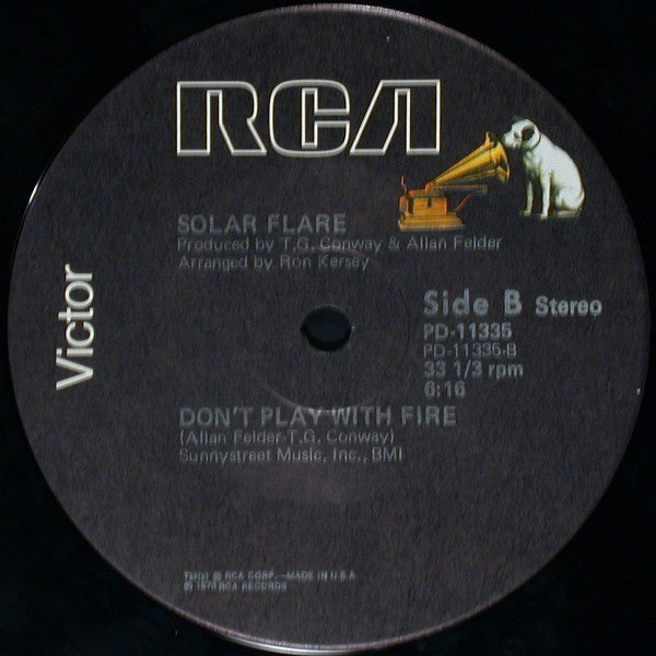 Solar Flare (2) - Boogie Fund / Don't Play With Fire