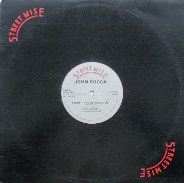 John Rocca - I Want It To Be Real
