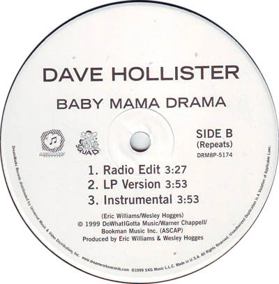 Dave Hollister - Baby Mama Drama